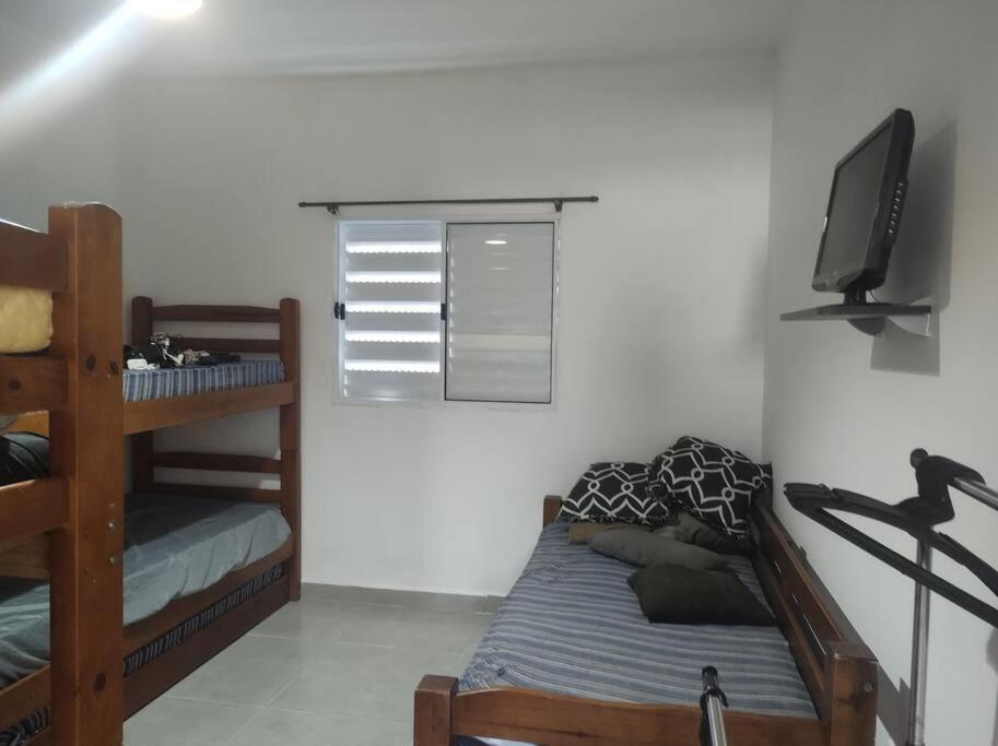 Casa Cond Fechado Com Piscina Diaria Gratis Itanhaém Exterior foto